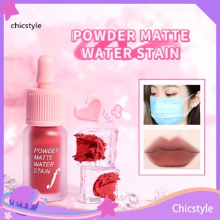 Chicstyle ลิปสติก เนื้อแมตต์ ให้ความชุ่มชื้น ติดทนนาน 4 กรัม