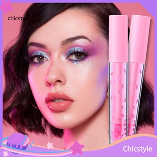 Chicstyle ลิปกลอส เนื้อครีมใส พกพาง่าย 3 กรัม สําหรับผู้หญิง