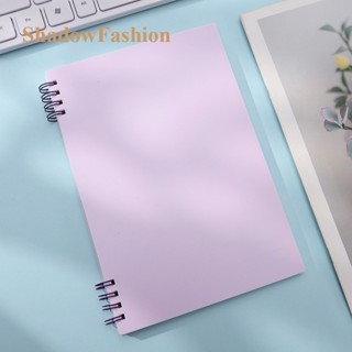 Sf พร้อมส่ง สมุดโน้ต ปกคอยล์สี ขนาด A5 แนวนอน