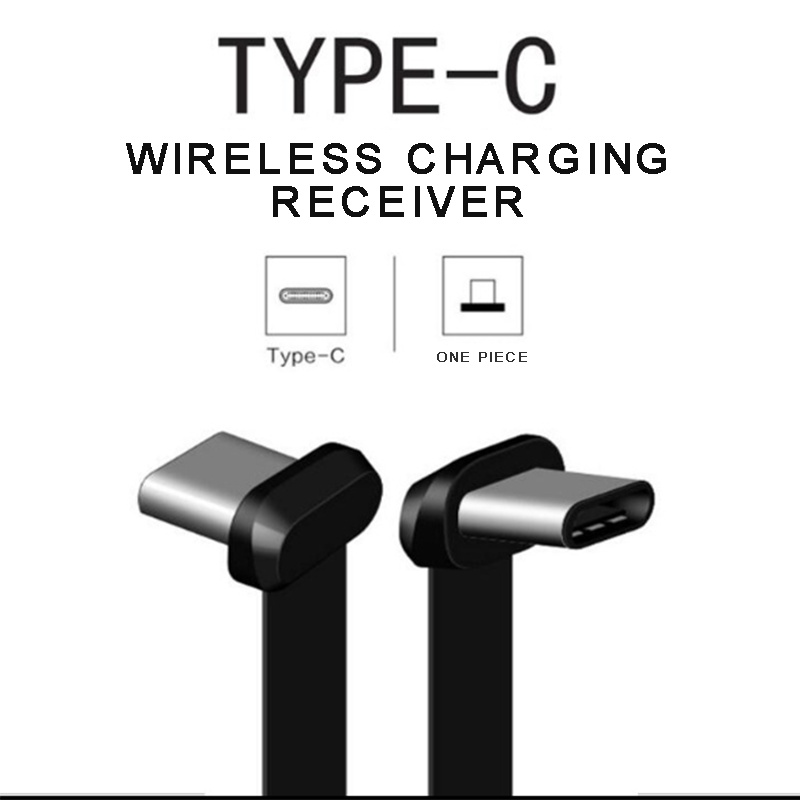 Wireless Qi Charger Adaptor Pad Fast Charging Receiver สําหรับพอร์ต USB Type C - รูปที่ 4
