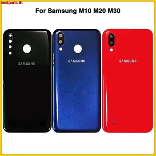 Beth- ฝาครอบแบตเตอรี่ด้านหลัง พร้อมเลนส์กล้อง สําหรับ Samsung M10 M20 M30