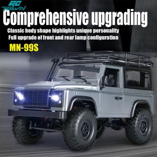 Rctown MN 99s 2.4G 1/12 4WD RTR รถไต่หินบังคับ รถออฟโร้ด รถบักกี้ สําหรับ Land Rover โมเดลยานพาหนะ