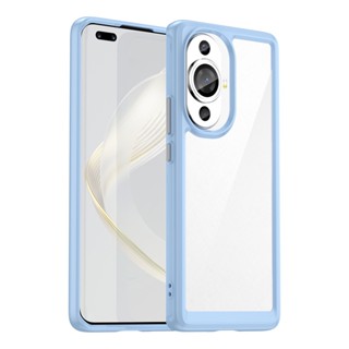 สําหรับ Huawei Nova 11 11 Pro 11 Ultra เคส ELVEV กันกระแทก โปร่งใส ป้องกันลายนิ้วมือ นิ่ม TPU เคสป้องกัน