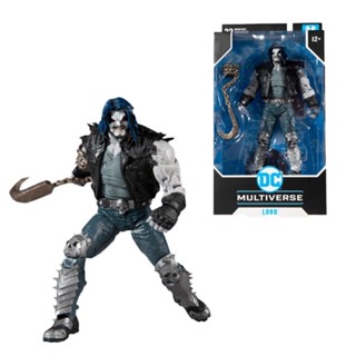 [DC ของแท้] ฟิกเกอร์ McFarland DC Comics Bounty Hunter LOBO Storm Wolf 23 ซม.