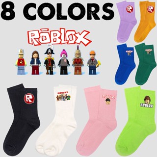 ถุงเท้า ลายการ์ตูนอนิเมะ Roblox ให้ความอบอุ่น แฟชั่นสําหรับผู้ชาย และผู้หญิง