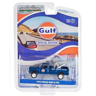 Greenlight 1/64 Gulf Special Edition Series 1 - 1993 Dodge Ram D-350 41135-F