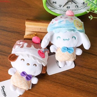 Darnell พวงกุญแจ จี้ตุ๊กตา Cinnamoroll Kawaii อุปกรณ์เสริม สําหรับตกแต่งกระเป๋าเป้สะพายหลัง