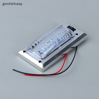 Gent แผงไฟอ่านหนังสือ LED 12V-24V ความสว่างสูง สําหรับติดตกแต่งภายในรถยนต์ รถตู้ รถบรรทุก เรือ รถบ้าน เรือ