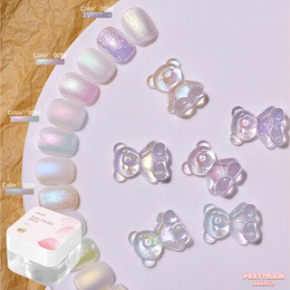 XEIJAYI Aurora Nail Gel Set 2023 New Net Red ร้านเล็บสีใหม่ Dedicated Multicolor Colorful Nail Gel [prettylady]