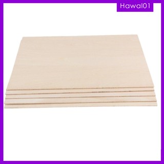 [Hawal] แผ่นไม้เบสวูด หนา 2 มม. สําหรับโมเดลเครื่องบินบังคับ DIY