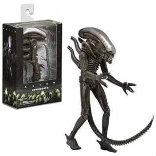 [คุณภาพ พร้อมส่ง] NECA ตุ๊กตาเอเลี่ยน vs Predator 1979 27 ซม. ขยับได้ 000T