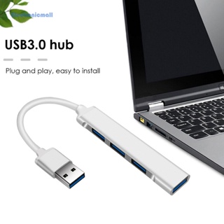 [ElectronicMall01.th] อะแดปเตอร์ฮับแยก USB C USB 3.0 Type-C 5 Gbps หลาย 4 พอร์ต สําหรับ PC