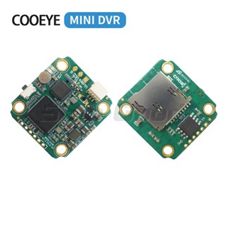 Cooai COOEYE โมดูลกล้องบันทึกวิดีโอ MINI DVR 5V-30V Passthrough FPV Card Recorder รองรับ PAL NTSC AHD720P (25 30 60fps)