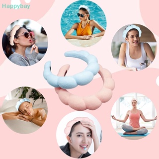 &lt;Happybay&gt; ที่คาดผมฟองน้ํา พัฟฟี่ แต่งหน้า ฟองสบู่ ย้อนยุค ล้างหน้า ที่คาดผม เครื่องประดับ สปา แฟชั่น ที่คาดผม ของขวัญ สําหรับผู้หญิง ลดราคา