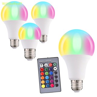 [WillBeRedT] หลอดไฟสปอตไลท์ LED 220V AC85-265V 3W 5W 10W 15W RGB เปลี่ยนสีได้ พร้อมรีโมตคอนโทรล สําหรับตกแต่งบ้าน