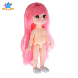 [Edstars] ตุ๊กตา BJD ขยับได้ 1/12 ขยับได้ สีขาว DIY ของเล่น ของขวัญวันเกิด สไตล์ 1