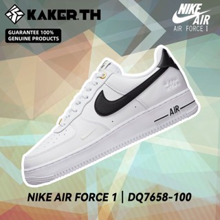 Nike Air Force 1 Low 100%แท้ DQ7658-100 รองเท้าผ้าใบแฟชั่น Black white