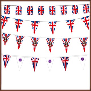 Jaz 2022 Queen Elizabeth II ธงแจ็คแพลตตินัม ทรงสี่เหลี่ยม 70th Union Jack Flags