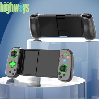 จอยสติ๊กควบคุมเกม พับเก็บได้ สําหรับโทรศัพท์มือถือ Android iOS PS4 Switch [highways.th]