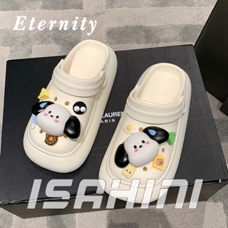 Eternity  รองเท้าหัวโต รองเท้าแตะผู้หญิง น่ารักหนาพื้นลื่น อาบน้ำในห้องน้ำ ทันสมัย fashion สวย ทันสมัย B20H16T 36Z230909