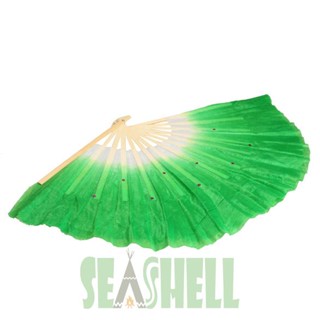 [Seashell02.th] พัดผ้าไหม สไตล์จีน สําหรับตกแต่งบ้าน