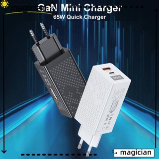 MAG Gan ปลั๊ก EU US เกาหลี QC 3.0 USB Type C สําหรับชาร์จ