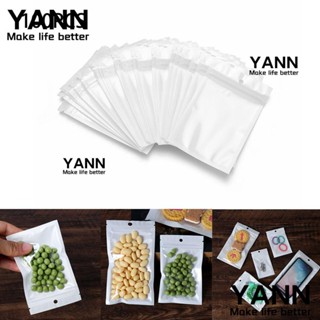 Yann1 ถุงพลาสติกซีลเก็บบรรจุภัณฑ์ 100 ชิ้น