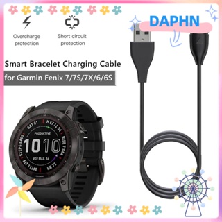 Daphs Garmin Fenix 7 6 5 Venu 2 Plus instinct 2 EPIX 2 อุปกรณ์ชาร์จเร็ว Type C