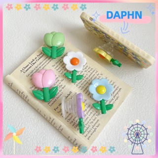 DAPHS ที่วางโทรศัพท์มือถือ ซ็อกเก็ตอากาศ ลายการ์ตูนดอกทิวลิป