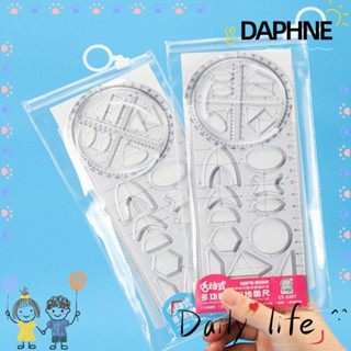 Daphne ไม้บรรทัด เครื่องมือการเรียนรู้ เครื่องเขียน ของขวัญโรตารี่ แบบสร้างสรรค์ สําหรับนักเรียน