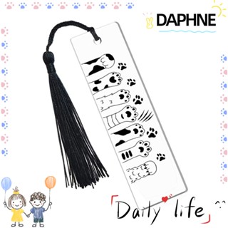 Daphne ที่คั่นหนังสืออะคริลิค รูปสุนัขสร้างแรงบันดาลใจ แบบสร้างสรรค์ สําหรับครู