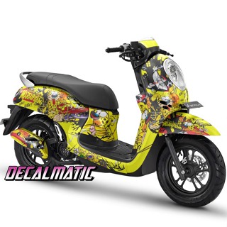 สติกเกอร์เต็มตัว + แดชบอร์ด Honda 2012-20023 Marsupilami