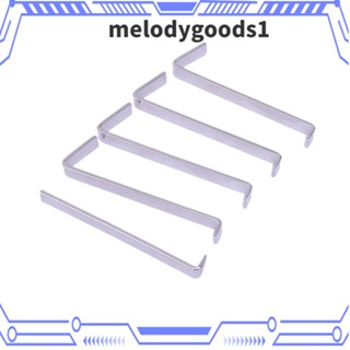 MELODYGOODS1 Melodygoods1 แผงชะแลง แบบสเตนเลสสตีล รูปตัว S สําหรับแขวนแผงด้านข้าง