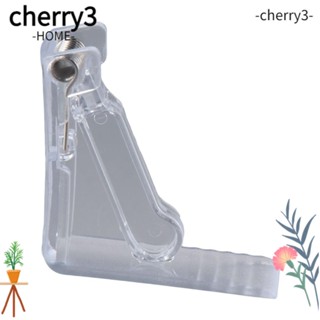 CHERRY3 คลิปหนีบผ้าปูโต๊ะ พลาสติกใส ขนาด 2.1x2.1 นิ้ว สําหรับหนีบผ้าปูโต๊ะ 20 ชิ้น