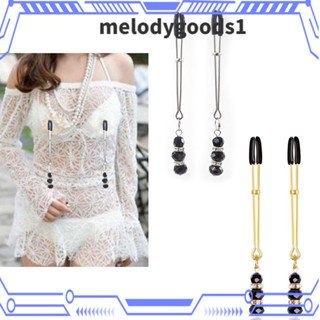 Melodygoods1 ห่วงจุกนมปลอม ผู้หญิง เซ็กซี่ จุกนมปลอม ไม่เจาะร่างกาย เครื่องประดับหัวนม คลิปหนีบ