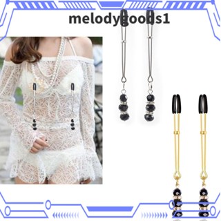 Melodygoods1 ห่วงจุกนมปลอม ผู้หญิง เซ็กซี่ จุกนมปลอม ไม่เจาะร่างกาย เครื่องประดับหัวนม คลิปหนีบ