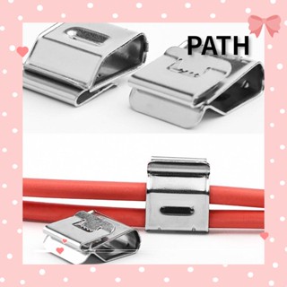 PATH คลิปแผงโซลาร์เซลล์ 2 สาย PV สเตนเลส สําหรับจัดการสายเคเบิล PV