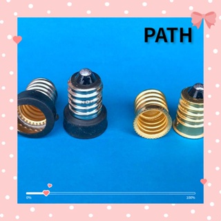 Path อะแดปเตอร์ซ็อกเก็ตหลอดไฟ E14 เป็น E12 E14 เป็น E12 ทองแดง ทนทาน ประหยัดไฟ 10 ชิ้น