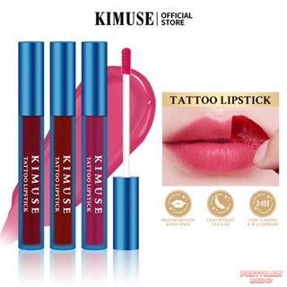 KIMUSE Lip Tint Peel Off Lip Stain Tattoo ลิปสติกติดทนนานและกันน้ำ Peel Off Pink Make Up [prettylady]