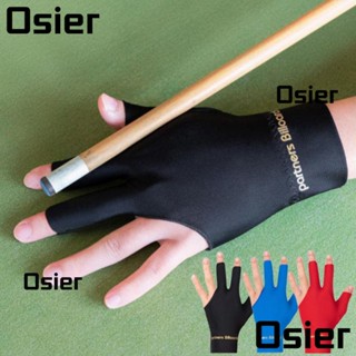 Osier1 ถุงมือสนุ๊กเกอร์ กันลื่น ยืดหยุ่น มือซ้าย