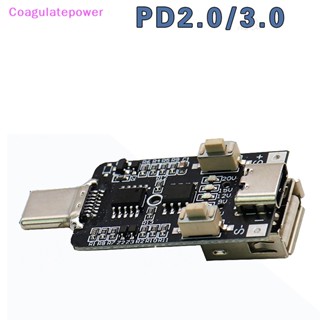 Coa บอร์ดทริกเกอร์ชาร์จเร็ว 100W 5A USB Type-C QC USB Type-C 5V 9V 12V 15V PD2.0 3.0