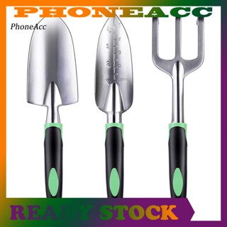 Phoneacc พลั่วสเตนเลส กันลื่น กันสนิม สําหรับทําสวน 3 ชิ้น ต่อชุด