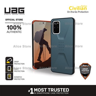 Uag เคสโทรศัพท์มือถือ ลายพลเรือน กันกระแทก สีฟ้า สําหรับ Samsung Galaxy S20 Ultra S20