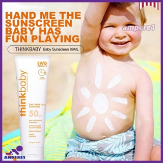 Thinkbaby Spf 50+baby Sunscreen, Baby Safe Natural Sunscreen, Pure Mineral Sunscreen Lotion -AME1