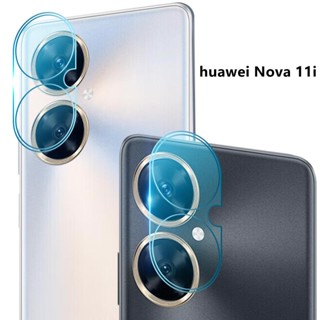 ฟิล์มกระจกนิรภัยกันรอยเลนส์กล้อง 3D สําหรับ huawei Nova 11i 11 pro Nova11 Nova11i pro 2023