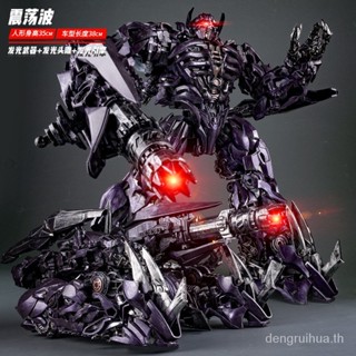 [Spot] Black Mamba shock wave Optimus Tide play column part alloy version childrens deformation toy robot diamond wholesale