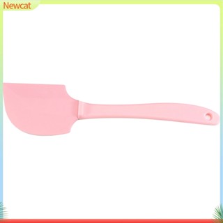 {Newcat} ไม้พายผสมซิลิโคน ทนความร้อนสูง ทําความสะอาดง่าย สีชมพู สําหรับห้องรับประทานอาหาร