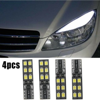 คิ้วไฟ LED 6000K สีขาว T10-12SMD-2835