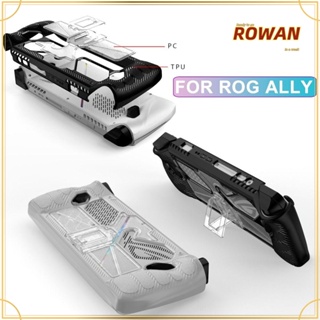 Rowans เคส PC TPU กันกระแทก พร้อมขาตั้ง สําหรับ ASUS ROG Ally