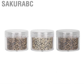 Sakurabc Comfort Hair Extension Safe Soft Link Beads